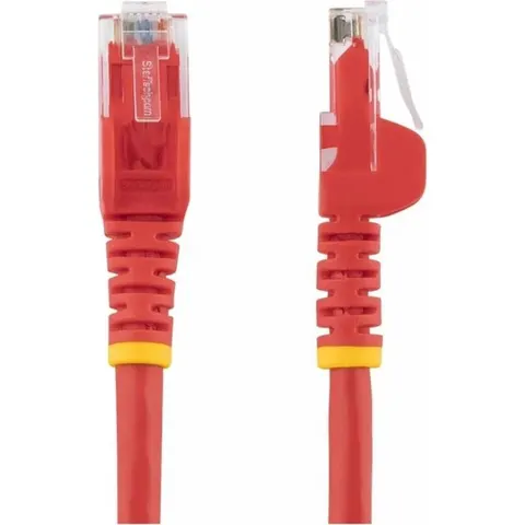 StarTech.com Cable de Red Ethernet Cat6 Sin Enganche de 5m Rojo - Cable Patch Snagless RJ45 UTP, RJ – imagen 3
