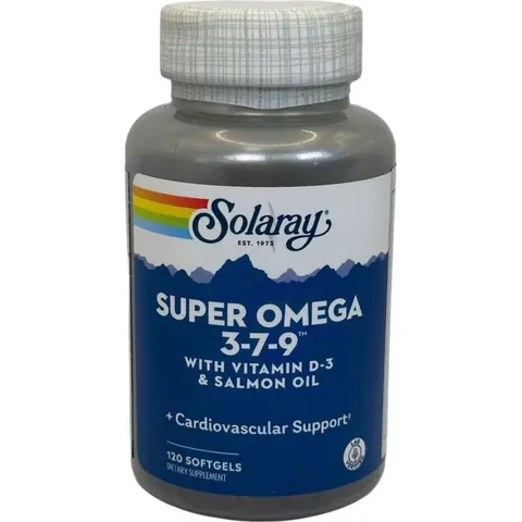 Solaray super omega 3 7 9 120perlas – imagen 4