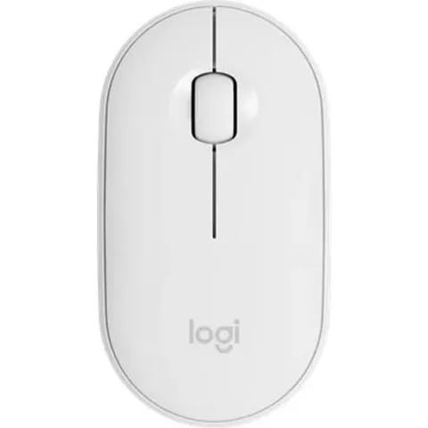 Raton inalambrico logitech pebble mouse 2 m350s blanco bluetooth – imagen 2