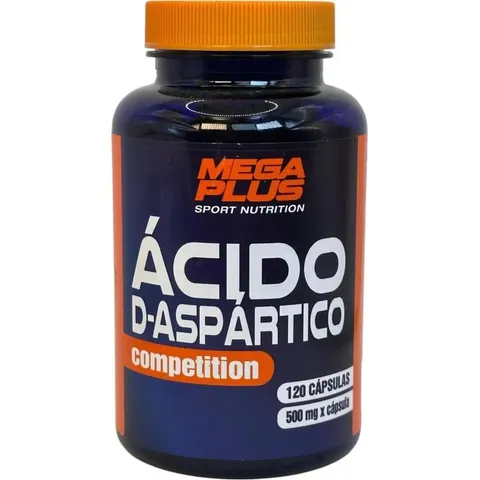 Mega plus acido d-aspartico 120comp. – imagen 2