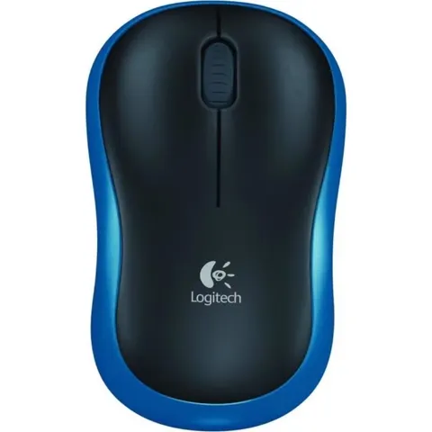 LOGITECH M185 BL - Ratón (mouse), inalámbrico, azul – imagen 2