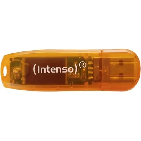 Intenso PENDRIVE 64GB USB2.0 RAINBOW NARANJA – imagen 3