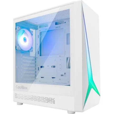 Caja ATX GA450 Star Light Tower (Blanco) - COOLBOX – imagen 2