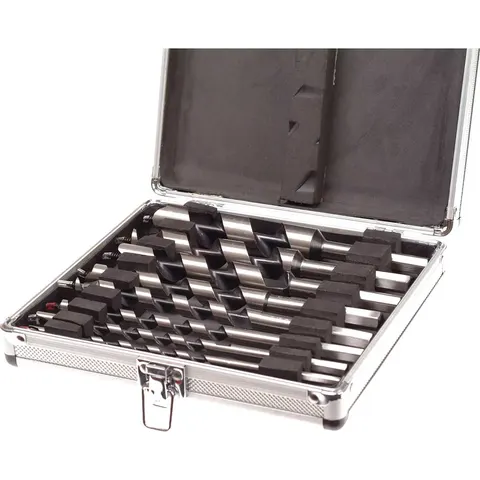 Faithfull 8 Piece Combination Auger Drill Bit Set – image 3