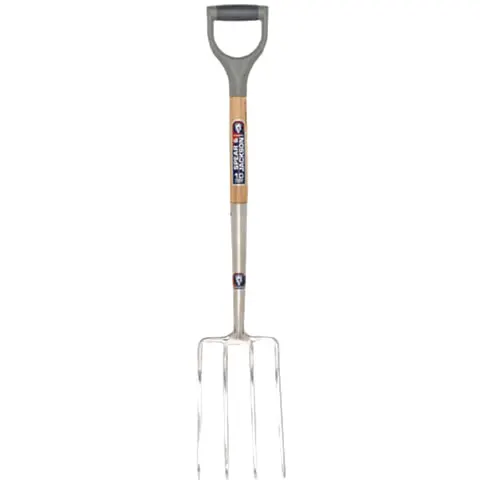 Spear and Jackson Neverbend Stainless Steel Digging Fork – image 2