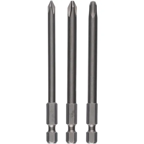Bosch 3 Piece 152mm Long Phillips Screwdriver Bit Set – image 3