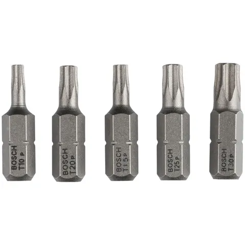 Bosch 5 Piece Extra Hard Torx Screwdriver Bit Set – image 3