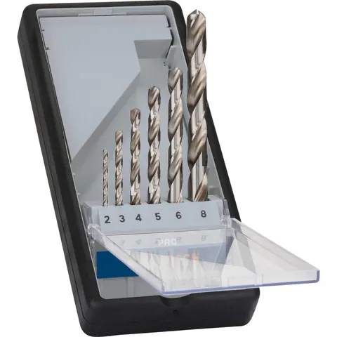 Bosch PRO Robust Line 6 Piece HSS-G Drill Bit Set – image 3
