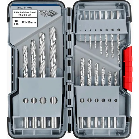 Bosch PRO 18 Piece HSS-G Drill Bit Set – image 3