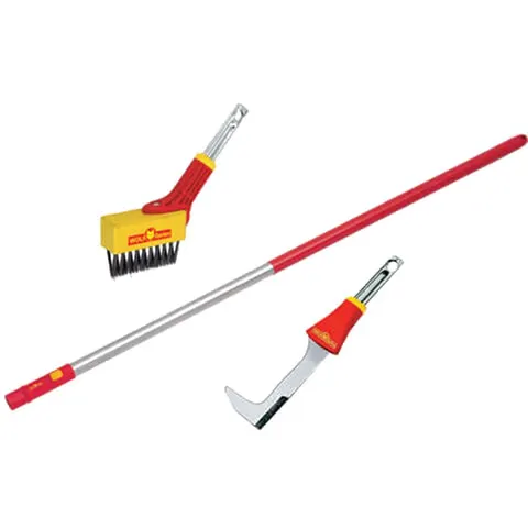 Wolf Garten P505 Multi Change Patio Weeding Brush and Scraper Set – image 2