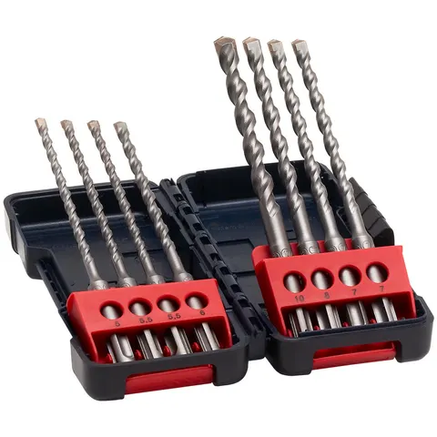 Bosch 8 Piece SDS Drill Bit Set In Tough Case – image 3