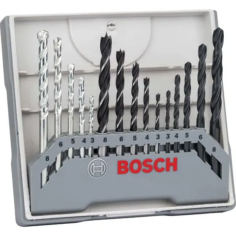 Bosch 15 Piece Mixed Drill Bit Set – image 2