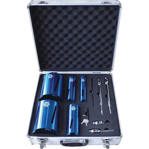 Faithfull 11 Piece Diamond Core Drill and Accessory Set – image 3