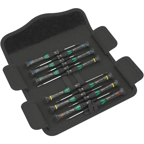 Wera 12 Piece Kraftform Micro Precision Screwdriver Set – image 3