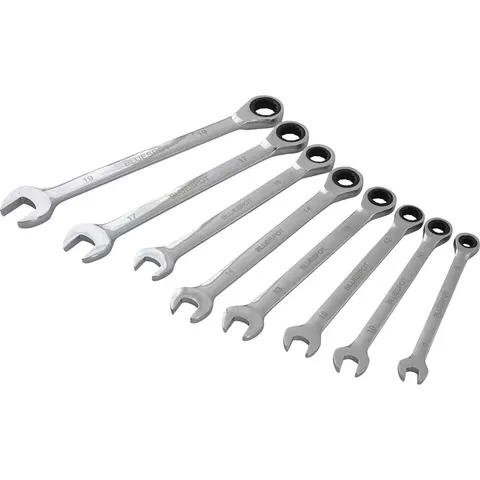 BlueSpot 8 Piece Ratchet Spanner Set – image 4