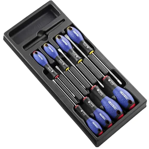 Expert by Facom 8 Piece Screwdriver Set in Module Tray – image 2