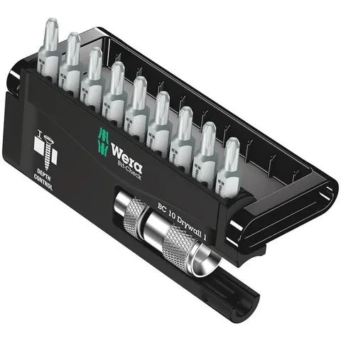 Wera 10 Piece Bit-Check Drywall PH2 Screwdriver Bit Set – image 2