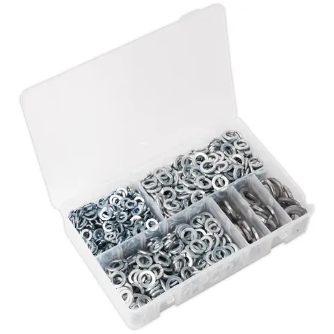 Sealey 1010 Piece Spring Washer Assortment Metric – image 2