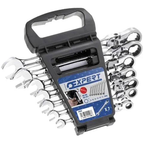 Expert by Facom 7 Piece Flex Head Ratcheting Spanner Set – image 2