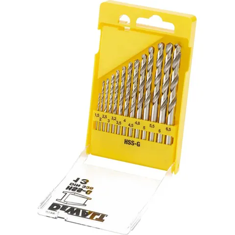 DeWalt 13 Piece HSS-G Drill Bit Set – image 3