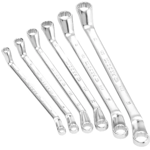 Facom 55A.JN6 6 Piece Deep Offset Ring Spanner Set – image 2