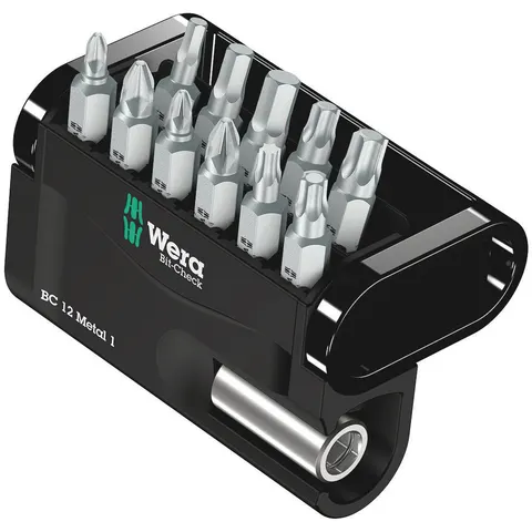 Wera 6 Piece Bit-Check Screwdriver Bit and Holder Set – image 2