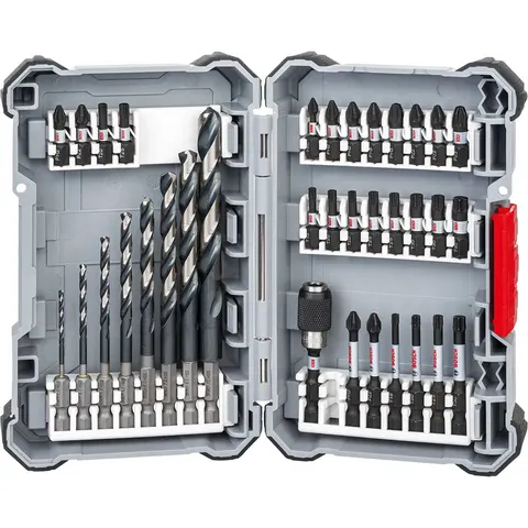 Bosch 35 Piece Impact HSS Drill Bit and Screwdriver Bit Set – image 2
