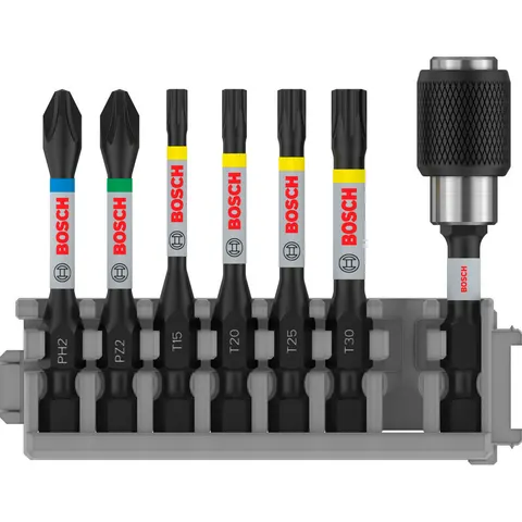 Bosch PRO 7 Piece Impact Control Screwdriver Bit Set – image 3