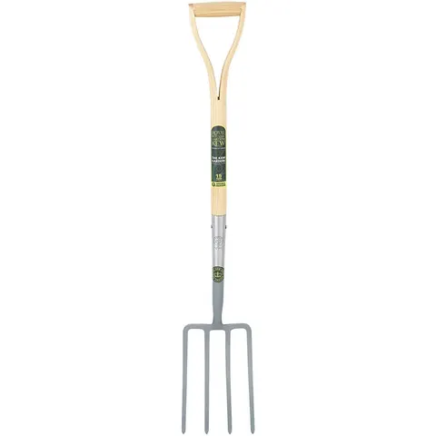 Kew Gardens Carbon Steel Digging Fork – image 2