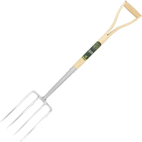 Kew Gardens Stainless Steel Digging Fork – image 2