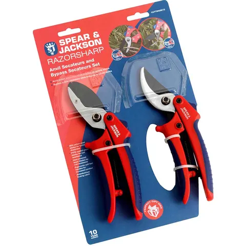 Spear and Jackson Razorsharp Advantage Secateurs Set – image 2
