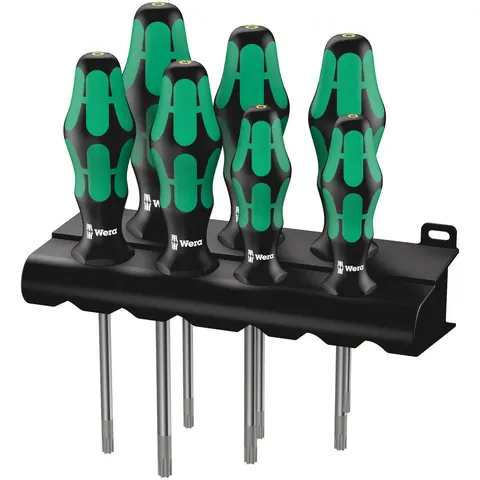 Wera 7 Piece Kraftform Plus 367/7HF Torx Screwdriver Set – image 3