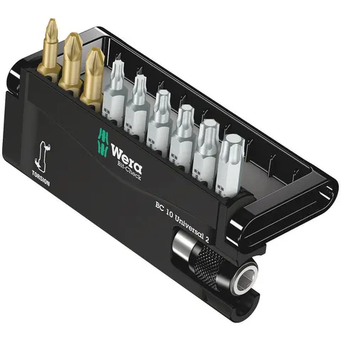 Wera 10 Piece Bit-Check Bitorsion Screwdriver Bit Set – image 2