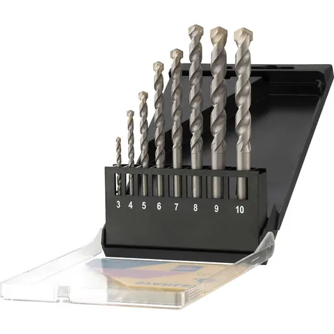 Stanley 8 Piece Masonry Drill Bit Set – image 2