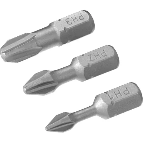 Stanley FatMax 3 Piece Phillips Torsion Screwdriver Bit Set – image 2