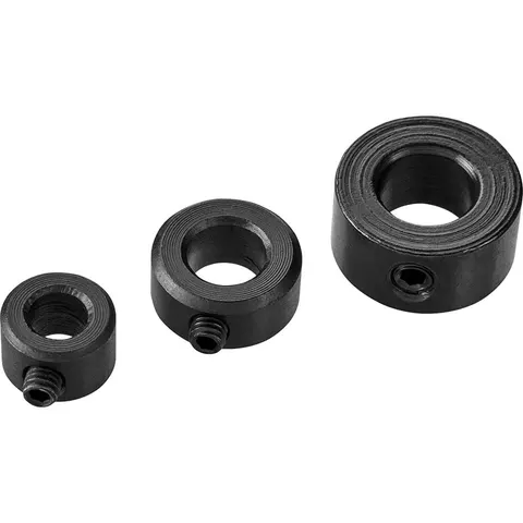 Stanley 3 Piece Dowelling Drill Bit Depth Stop Set – image 2