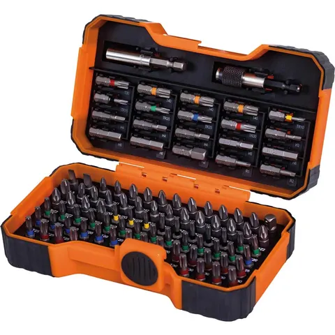 Bahco 59/S100BC 100 Piece Colour Coded Screwdriver Bit Set – image 3