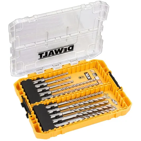 Dewalt 10 Piece SDS Plus Masonry Drill Bit Set – image 3