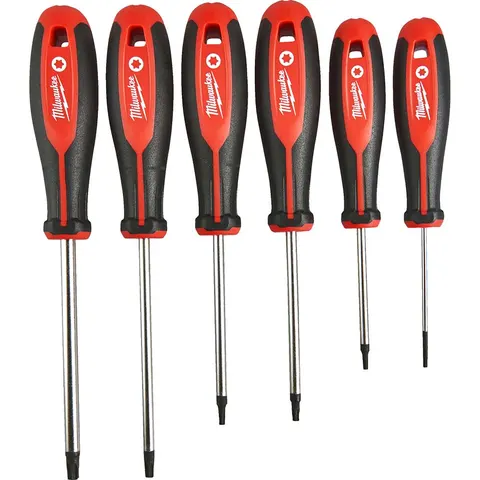 Milwaukee 6 Piece Tri-Lobe Torx Screwdriver Set – image 2