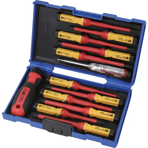 Faithfull 13 Piece Interchangeable VDE Insulated Screwdriver Set – image 4