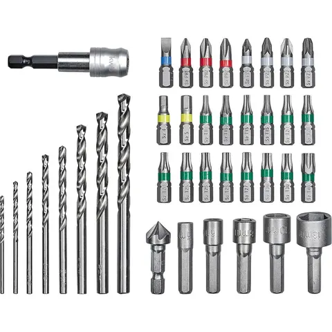 Einhell 39 Piece HSS Drill and Screwdriver Bit Set – image 2