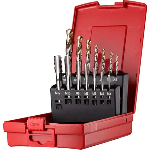 Dormer A002 Drills & E500 Hss Mc Tap Set – image 3