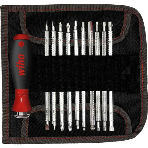 Wiha System 6 Softfinish 12 Piece Interchangeable Screwdriver Set – image 4