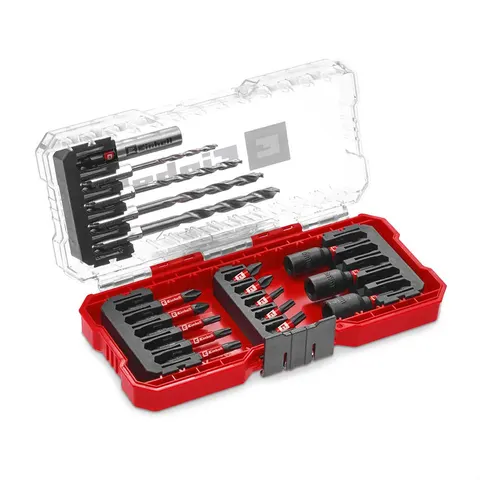 Einhell 18 Piece Impact Drill and Screwdriver Bit Set in S Case – image 2