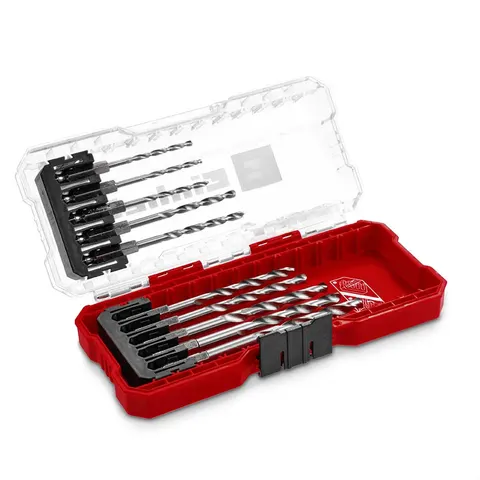 Einhell 10 Piece Hex Shank HSS Drill Bit Set in S Case – image 2