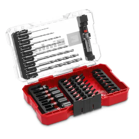 Einhell 39 Piece Hex Shank Screwdriver and HSS Drill Bit Set in M Case – image 2