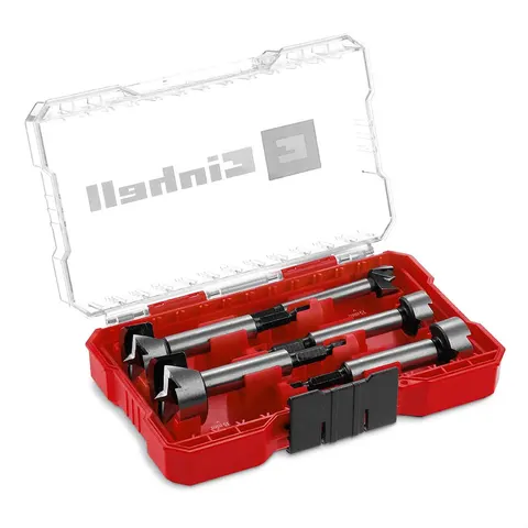 Einhell 5 Piece Forstner Drill Bit Set in M Case – image 2
