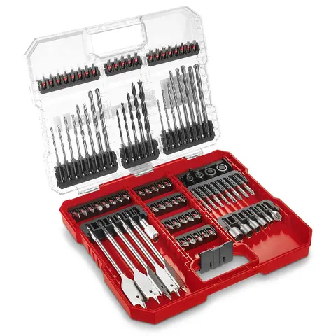 Einhell 95 Piece Drill and Screwdriver Bit Set in XL Case – image 2