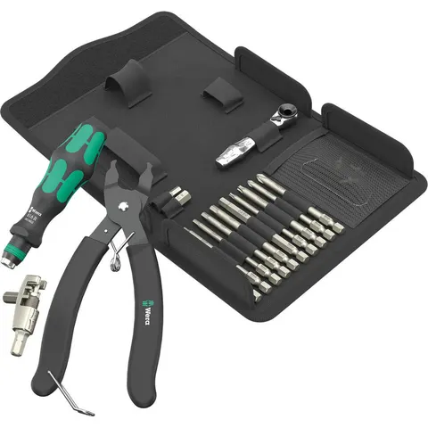 Wera 9532 20 Piece Bicycle Chain Riveter Tool Kit – image 2
