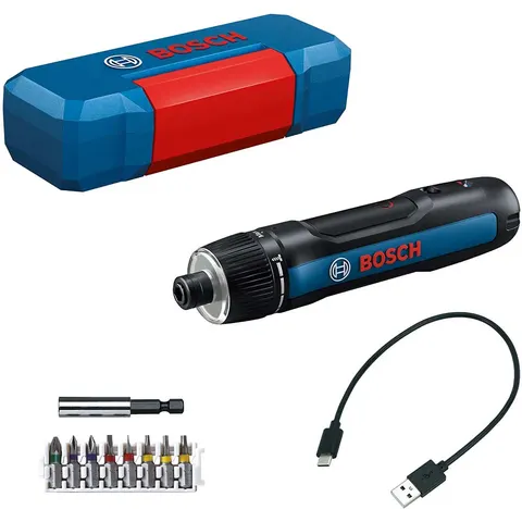 Bosch GO Cordless Screwdriver and 8 Piece Screwdriver Bit Set – image 2